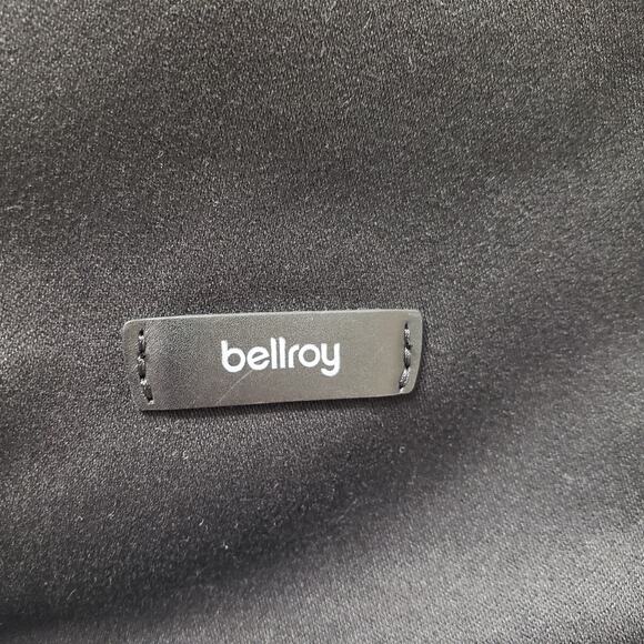 BELLROY (?) Melbourne Backpack Black Laptop Commuter Magnetic Flap - Picture 2 of 12